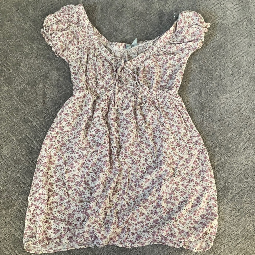 Tilly’s off the shoulder floral dress
